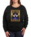 Hybrid Apparel Plus Size Disney Snow White Evil Queen Graphic Crew Neck Top In Black