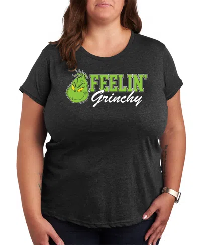 HYBRID APPAREL PLUS SIZE GRINCH GRINCHY GRAPHIC T-SHIRT