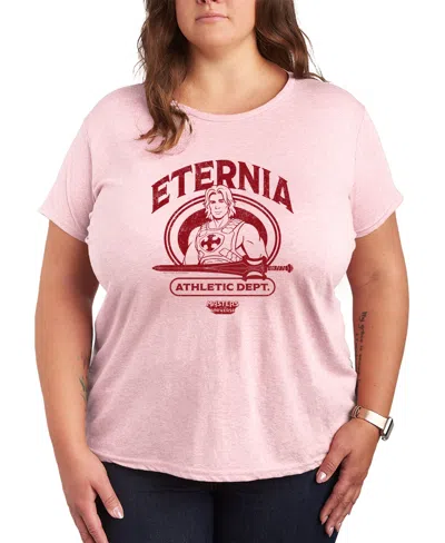 Hybrid Apparel Plus Size Masters Of The Universe Eternia Athletic Department Short-sleeve Graphic T-shirt In Multi
