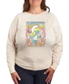 Hybrid Apparel Plus Size The Smurfette Graphic Pullover T-shirt In Neutral