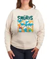 Hybrid Apparel Plus Size The Smurfs Graphic Pullover T-shirt