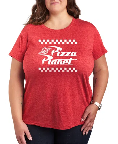 Hybrid Apparel Plus Size Toy Story Pizza Planet Short-sleeve Graphic T-shirt In Multi