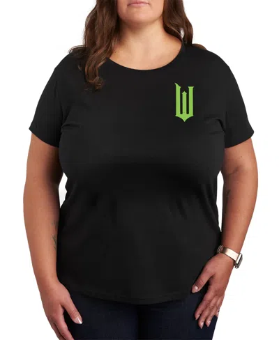 Hybrid Apparel Plus Size Wicked Defying Gravity Graphic T-shirt