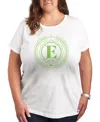 Hybrid Apparel Plus Size Wicked Elphaba E Graphic T-shirt