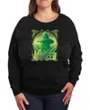 Hybrid Apparel Plus Size Wicked Elphaba Graphic Pullover T-shirt In Black