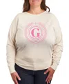 Hybrid Apparel Plus Size Wicked Glinda G Graphic Pullover T-shirt