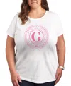 Hybrid Apparel Plus Size Wicked Glinda G Graphic T-shirt