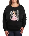 Hybrid Apparel Plus Size Wicked Glinda Graphic Pullover T-shirt In Black
