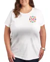 Hybrid Apparel Plus Size Wicked Munchkinlands Famous Tulip Fair Graphic T-shirt