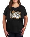 Hybrid Apparel Spooky Season Plus Size Graphic Tee In Black