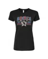 Hybrid Apparel Trendy Juniors Usa Eagle Graphic Tee In Black