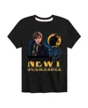 Hybrid Big Boys Harry Potter Newt Scamander Graphic Tee In Black