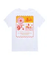 Hybrid Big Boys Harry Potter Platform 9 3/4 Graphic Tee In White