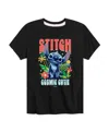 Hybrid Big Boys Lilo Stitch Live Action Stitch Cosmic Cutie Graphic T-shirt