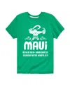 Hybrid Big Boys Moana Maui Graphic Tee In Green