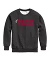 Hybrid Big Boys Nascar Darlington Graphic Crew Fleece Sweatshirt In Gray
