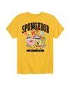 Hybrid Big Boys Spongebob Squarepants Graphic T-shirt In Yellow