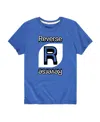 Hybrid Big Boys Uno Reverse Graphic T-shirt In Blue