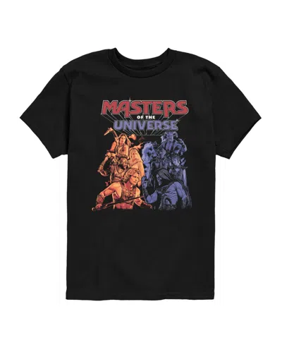 Hybrid Kids' Boys' 8-20 Masters Of The Universe Graphic Short-sleeve T-shirt In Black