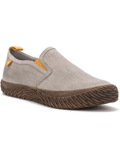 Hybrid Green Label Mens Lifestyle Slip-on Loafers In Grey