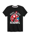 Hybrid Little And Big Boys Dr. Seuss Hats Off To Reading Graphic T-shirt In Black