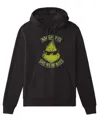 Hybrid Men's Grinch Moods Graphic Fleece Hoodie In Black