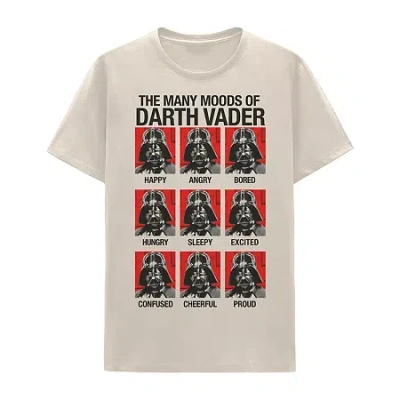 Hybrid Tees Little & Big Kid Boys Crew Neck Short Sleeve Regular Fit Star Wars Graphic T-shirt In Gray