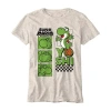 Hybrid Tees Little & Big Kid Boys Crew Neck Short Sleeve Regular Fit Yoshi Graphic T-shirt In Neutral