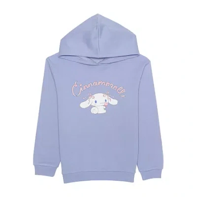 Hybrid Tees Little & Big Kid Girls Long Sleeve Cinnamoroll Fleece Hoodie In Blue