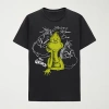 Hybrid Tees Mens Crew Neck Short Sleeve Regular Fit Grinch Graphic T-shirt In Multi