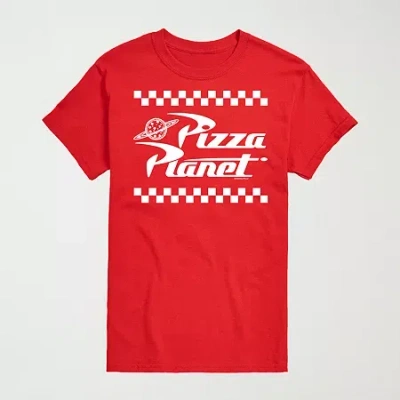 Hybrid Tees Mens Crew Neck Short Sleeve Regular Fit Toy Story Big And Tall Graphic T-shirt In Red