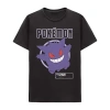 Hybrid Tees Mens Short Sleeve Regular Fit Pokeman Graphic T-shirt In Black