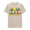 Hybrid Tees Mens Short Sleeve South Park Graphic T-shirt In Brown