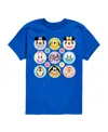 Hybrid Toddler Boys Disney Mickey Easter Characters Graphic T-shirt In Blue