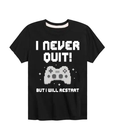 Hybrid Babies' Toddler Boys Gamer I Never Quit Graphic T-shirt In Multi