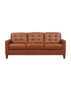 HYDELINE AIDEN 80" TOP GRAIN LEATHER SOFA