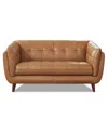 Hydeline Solana 70" Top Grain Leather Loveseat