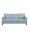 HYDELINE WESTCOTT 84" TOP GRAIN LEATHER SOFA