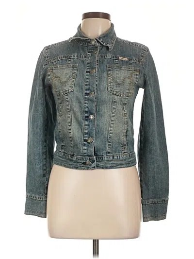Pre-owned Hydraulic Denim Jacket In Blue
