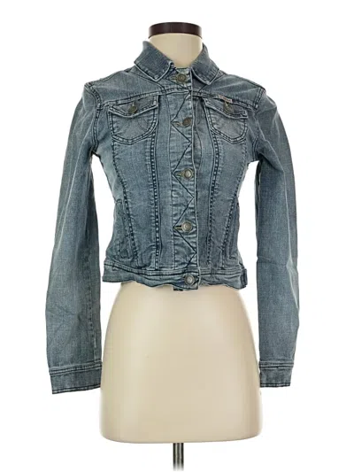 Pre-owned Hydraulic Denim Jacket In Blue