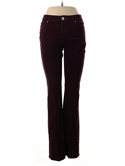 Pre-owned Hydraulic Jeans In Burgundy