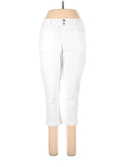 Pre-owned Hydraulic Jeans In White