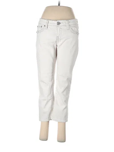 Pre-owned Hydraulic Jeans In White