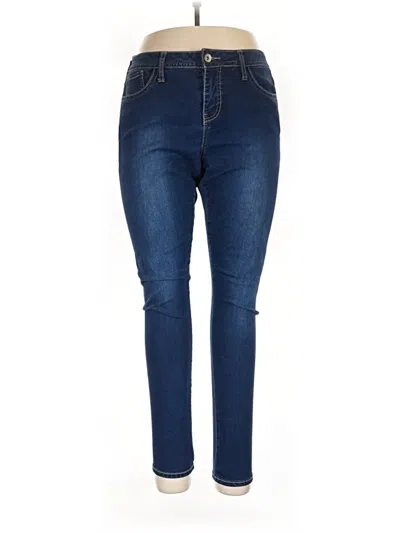 Pre-owned Hydraulic Jeggings In Blue