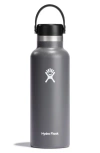 Hydro Flask 18-ounce Standard Flex Cap Water Bottle In Stone