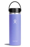 Hydro Flask 20-ounce Wide Flex Cap Water Bottle In Lupine