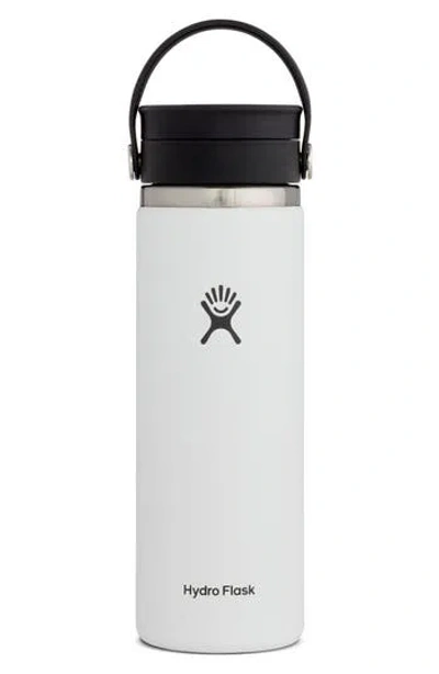 Hydro Flask 20-ounce Coffee Flask With Flex Sip™ Lid In White