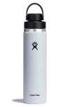 Hydro Flask 24-ounce Chug Cap Water Bottle In White