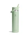 Hydro Flask 24 oz Wide Mouth With Flex Straw Cap In Aloe
