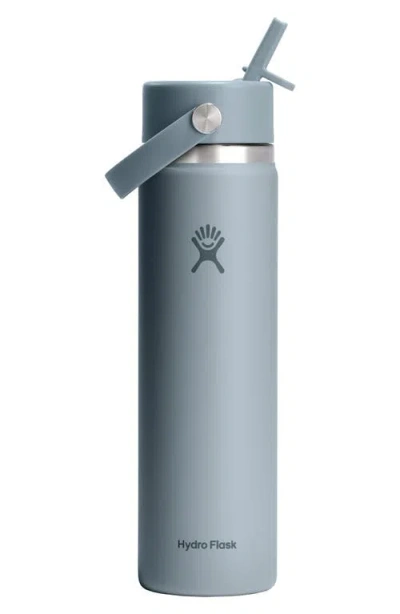 Hydro Flask 24-ounce Wide Mouth Flex Straw Cap Bottle In Blue